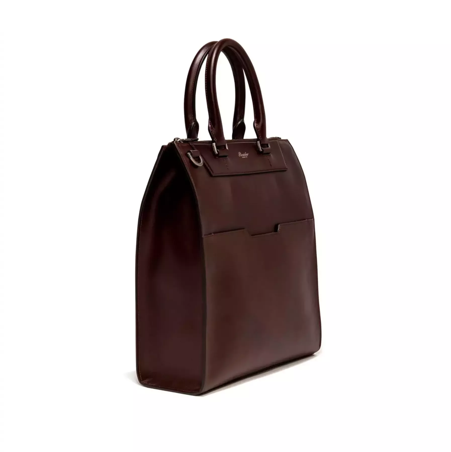 Pineider Florence Shopping Bag in Metro Smooth Vendita Calda