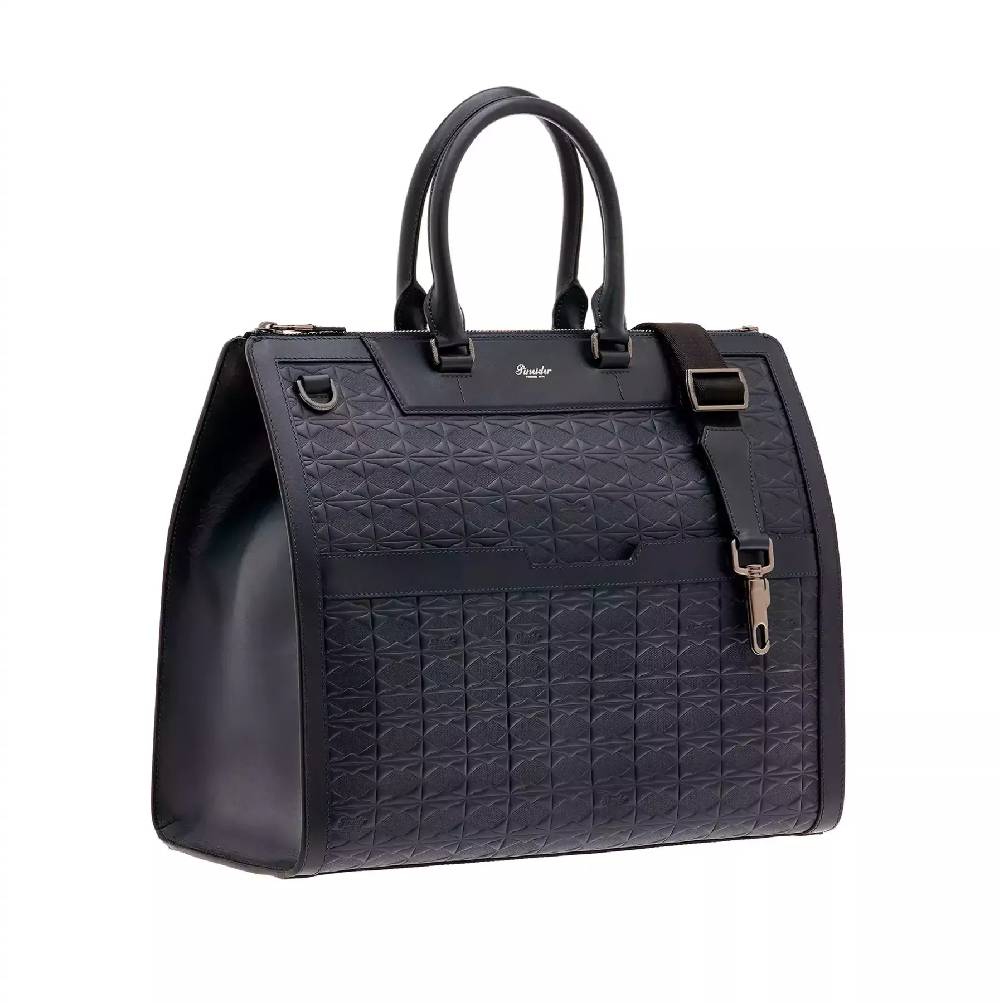 Pineider Business Duffle in Embossed Empress Saldi Di Fabbrica