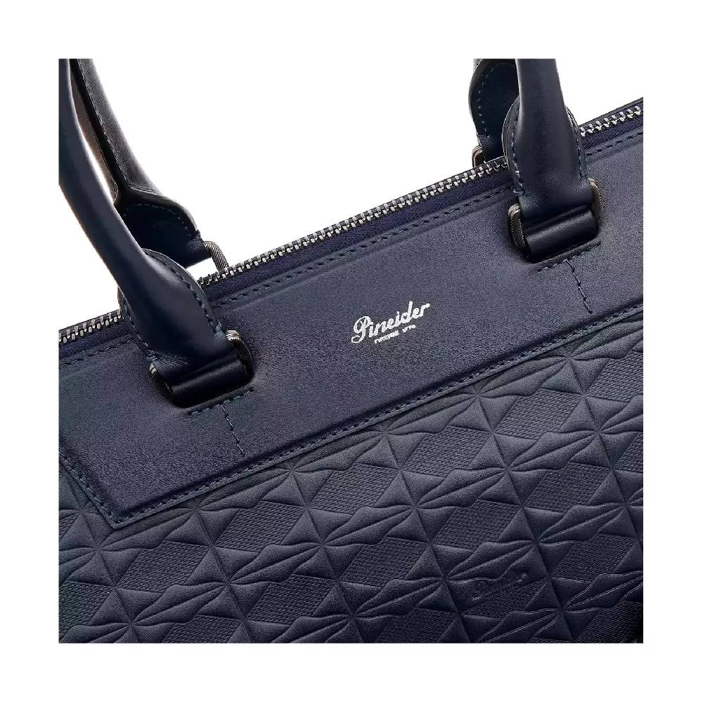 Pineider Business Duffle in Embossed Empress Saldi Di Fabbrica