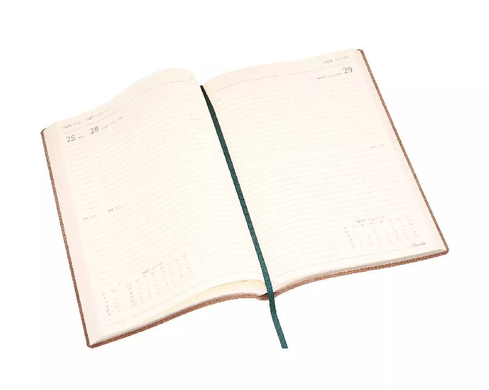 Pineider Agende Giornaliera Milano 2025 - 17x24 cm Spedizione Gratuita