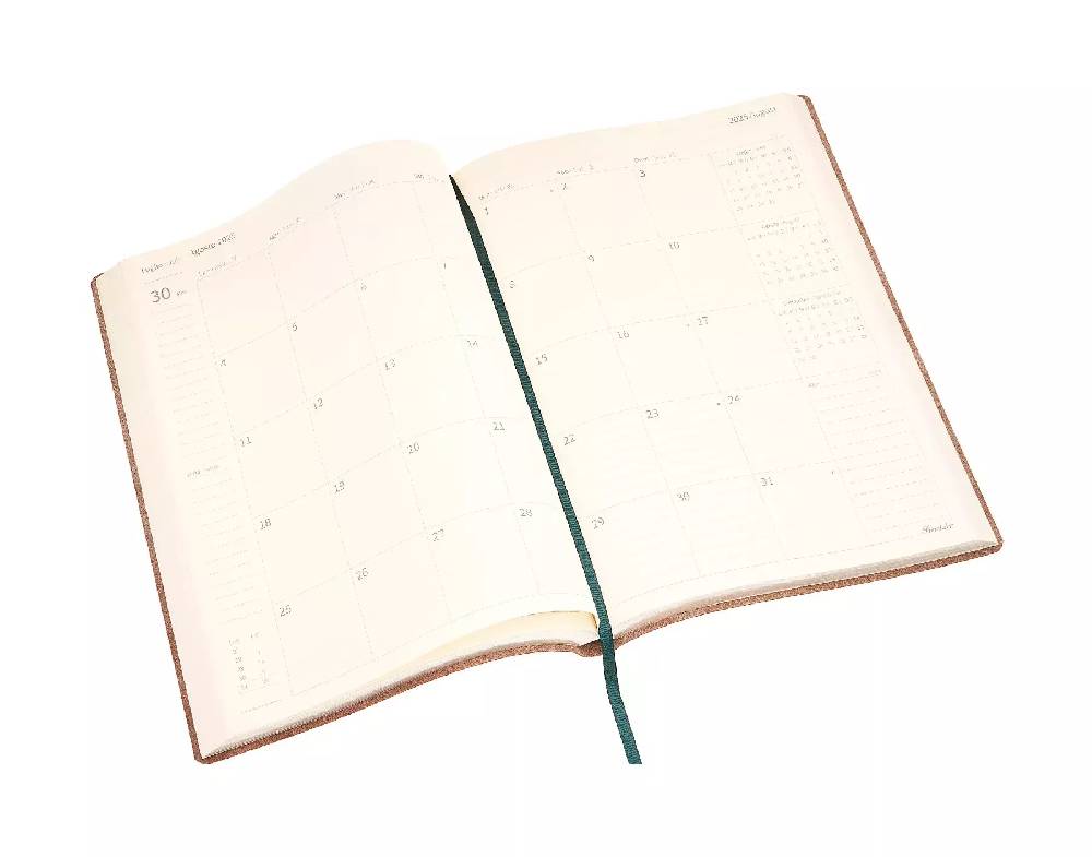 Pineider Agende Giornaliera Milano 2025 - 17x24 cm Spedizione Gratuita