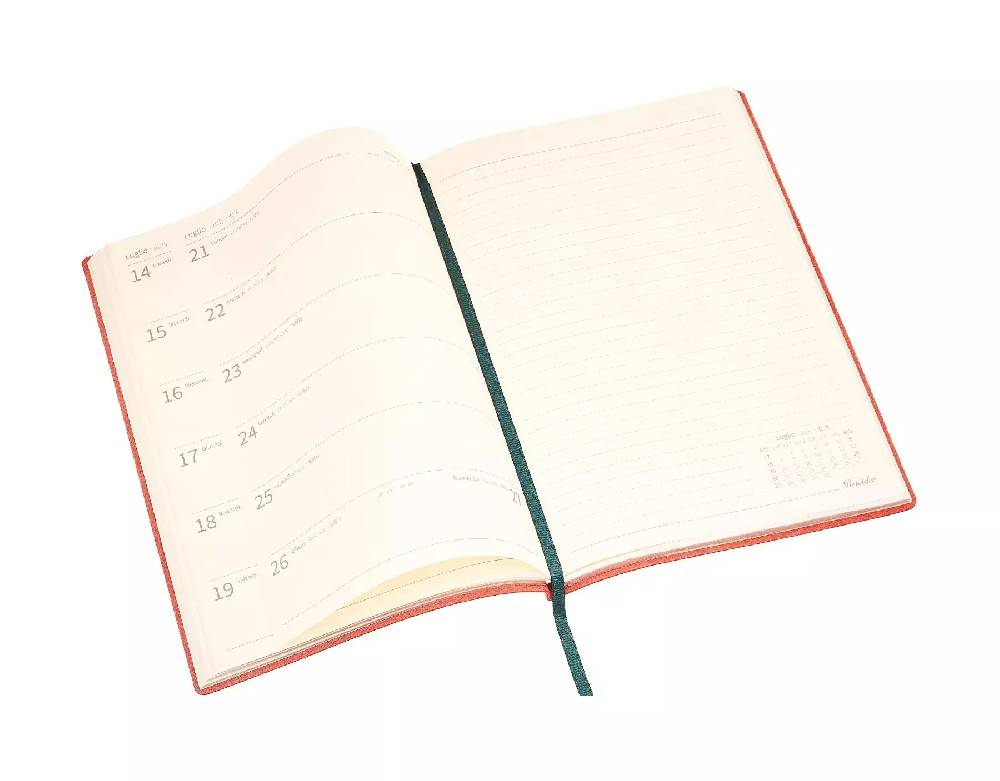 Pineider Agende Settimanale Milano 18 mesi- 14,5x21 cm Soddisfazione Garantita