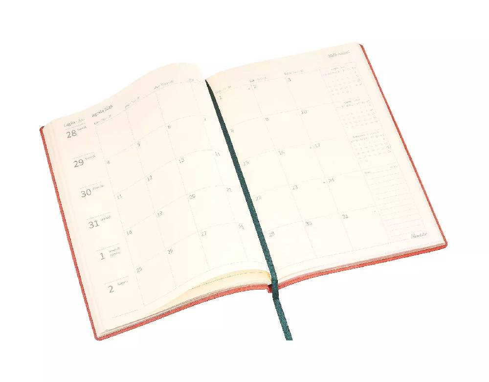 Pineider Agende Settimanale Milano 18 mesi- 14,5x21 cm Soddisfazione Garantita