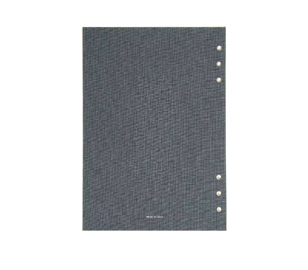 Pineider Agenda Settimanale Milano 2025 in Canvas - 17x24 cm Promozione Limitata