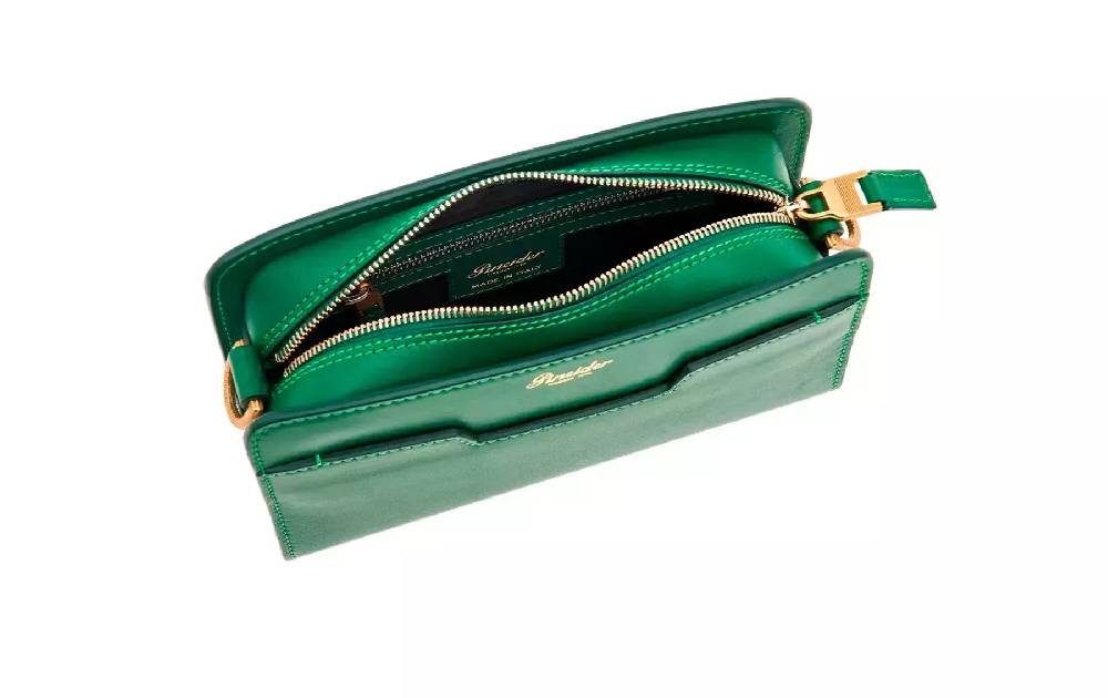 Pineider Odette Crossbody in Metro Smooth Convenienza