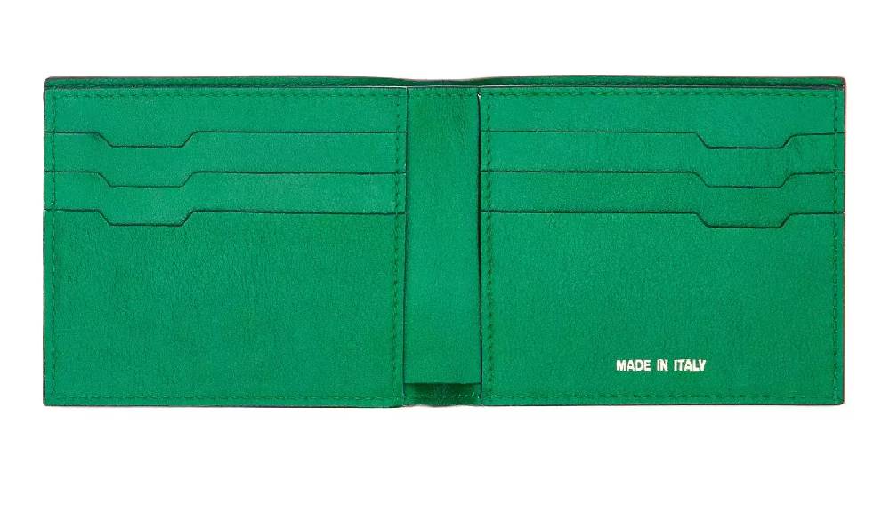 Pineider Portafoglio con 6 porta carte in Metro Smooth Presa