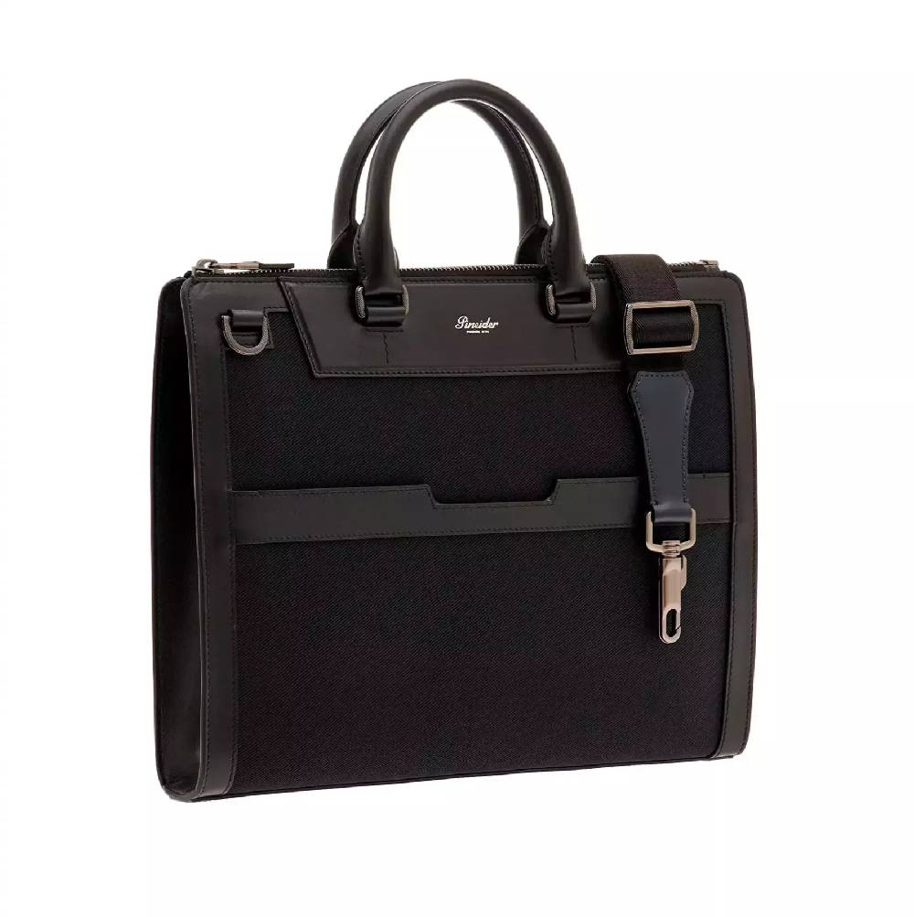 Pineider Slim Briefcase in Metro Nylon Offerte