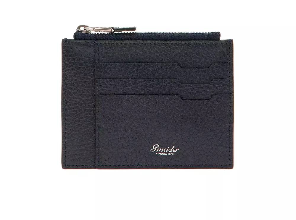 Pineider Porta carte con zip in Bottalato Italy