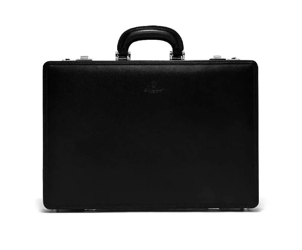 Pineider Bond Briefcase in Metro Smooth Sconto