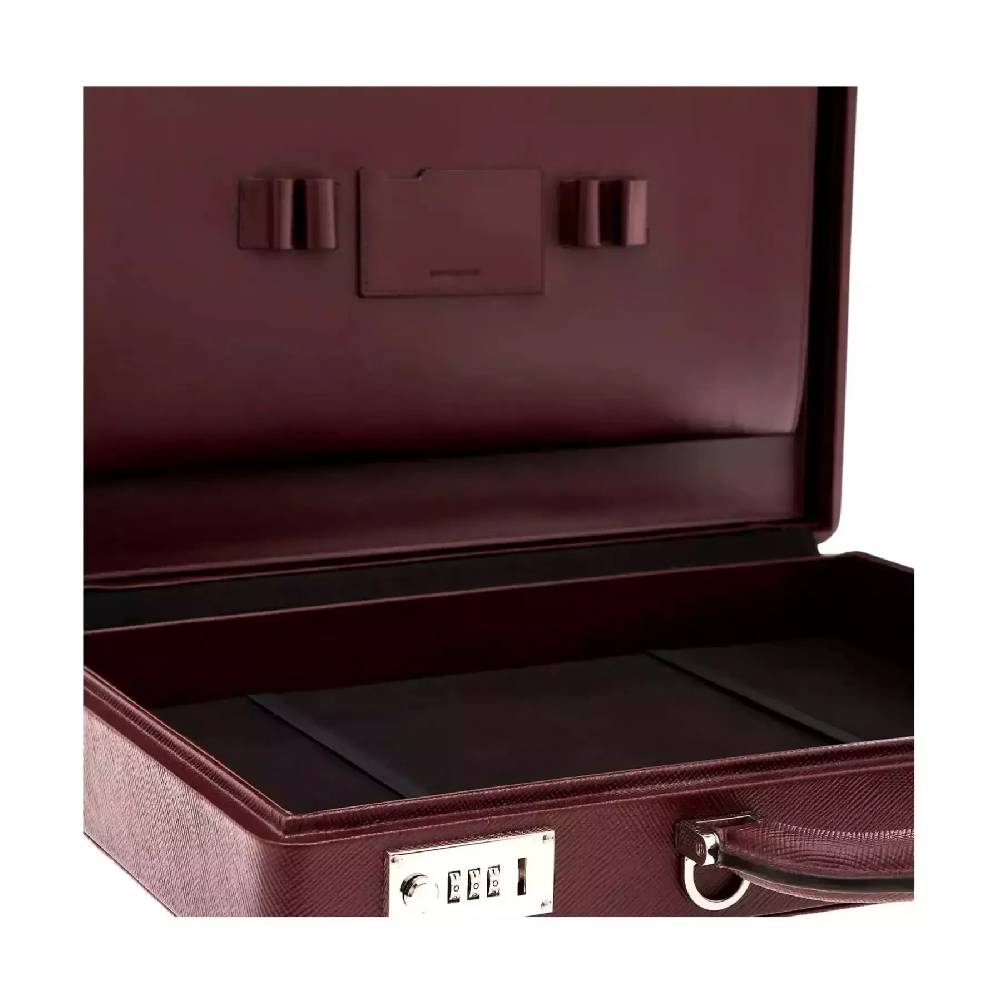 Pineider Bond Briefcase in Mini Franzi Offerta