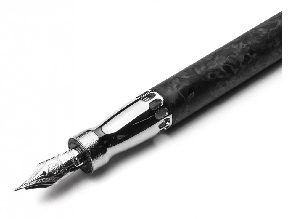 Pineider Penna Stilografica La Grande Bellezza Forged Carbon Saldi Di Fabbrica