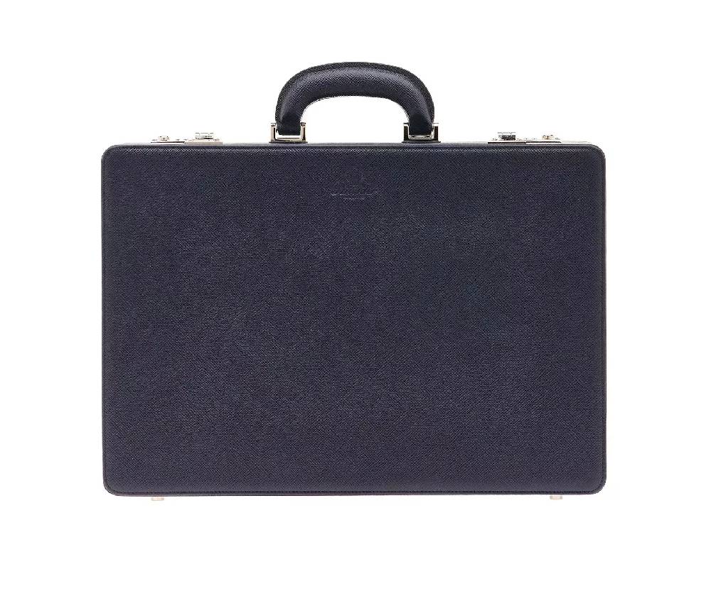 Pineider Briefcase Bond in Bottalato Presa