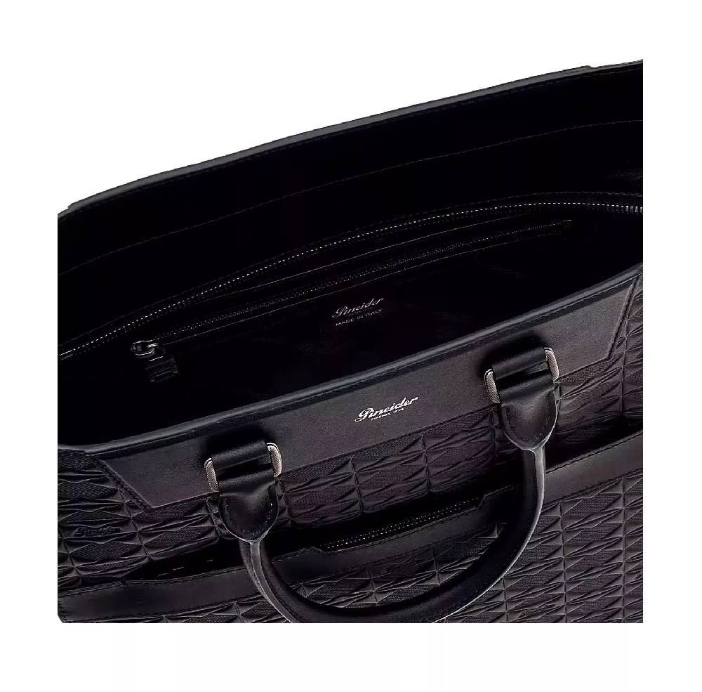 Pineider Vertical Shopping in Embossed Empress In Vendita