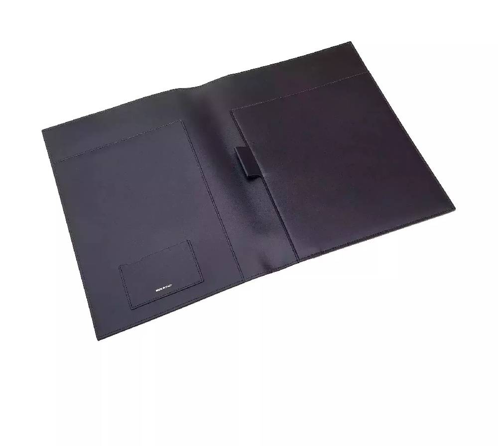 Pineider Porta Notepad con porta carte in Mini Franzi Italia