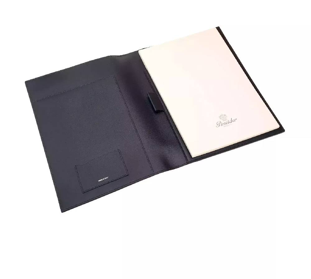 Pineider Porta Notepad con porta carte in Mini Franzi Italia