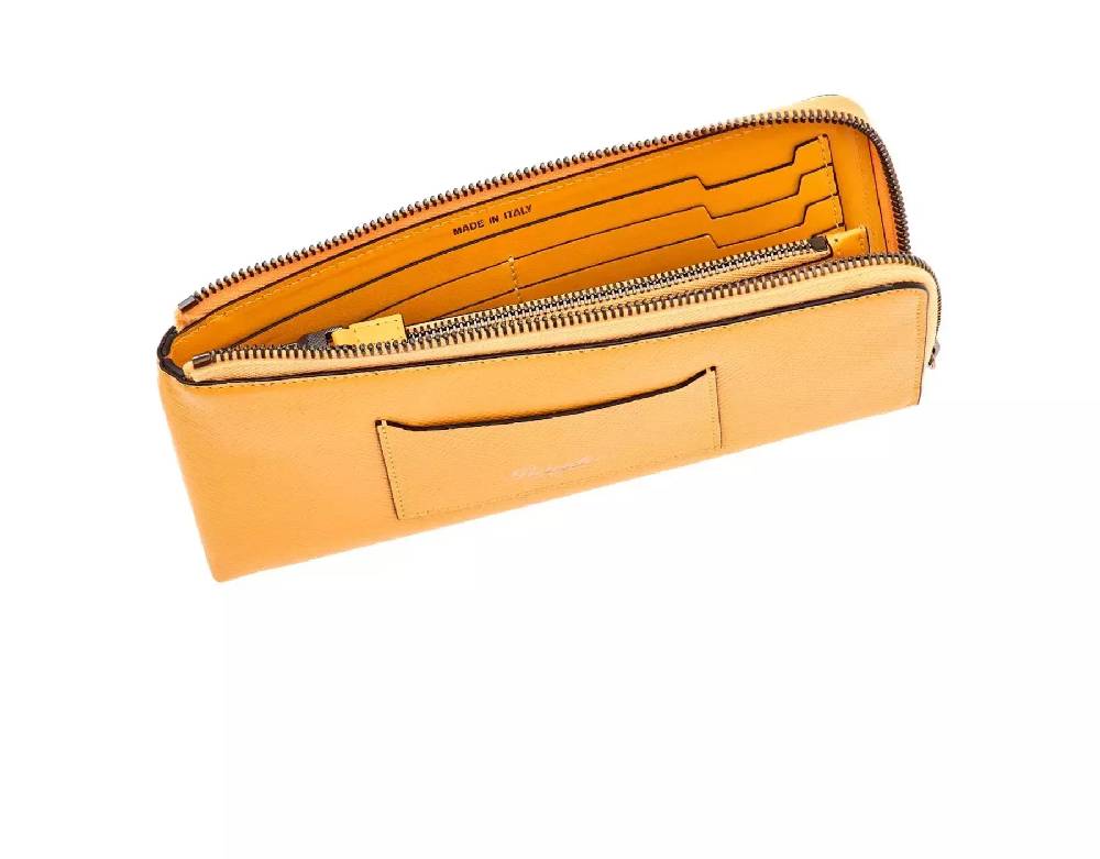 Pineider Portafoglio con zip in Mini Franzi Qualità