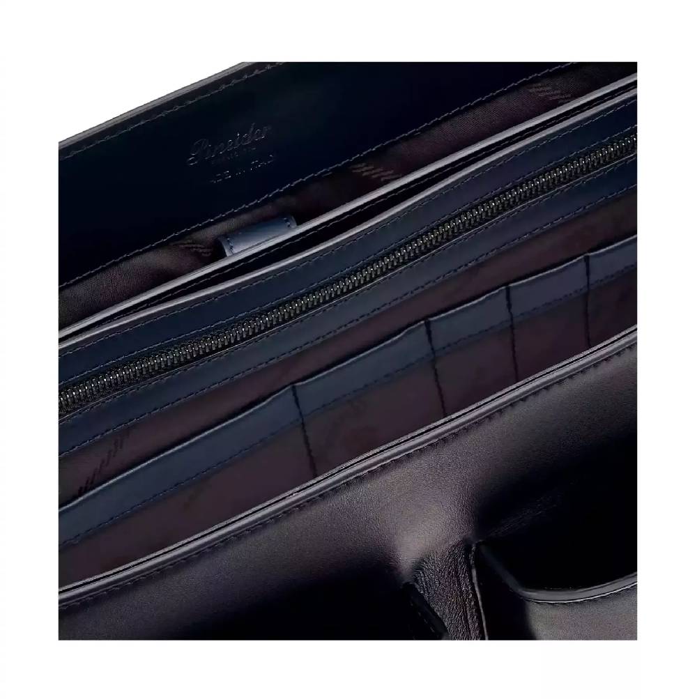 Pineider Double Briefcase in Metro Smooth Soddisfazione Garantita