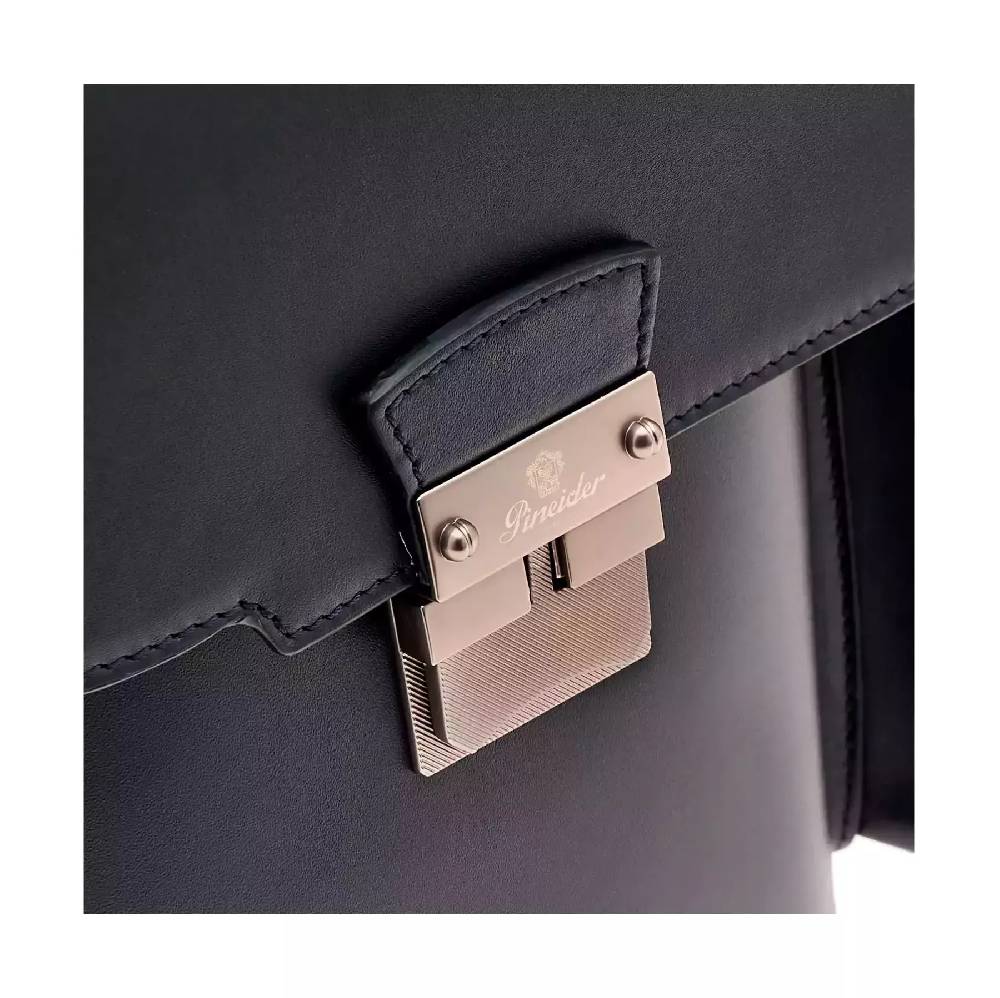 Pineider Double Briefcase in Metro Smooth Soddisfazione Garantita