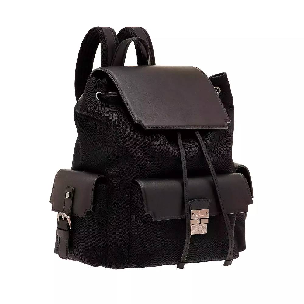 Pineider Zaino Weekend in Metro Nylon Consegna Veloce