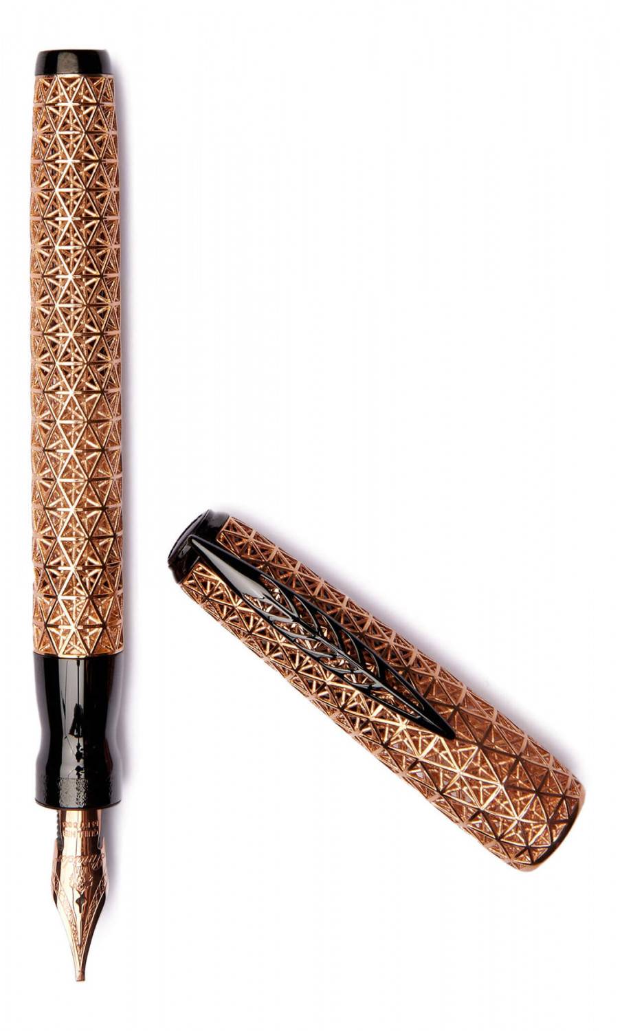 Pineider Penna Stilografica Psycho- Pennino in Oro 14KT Saldi