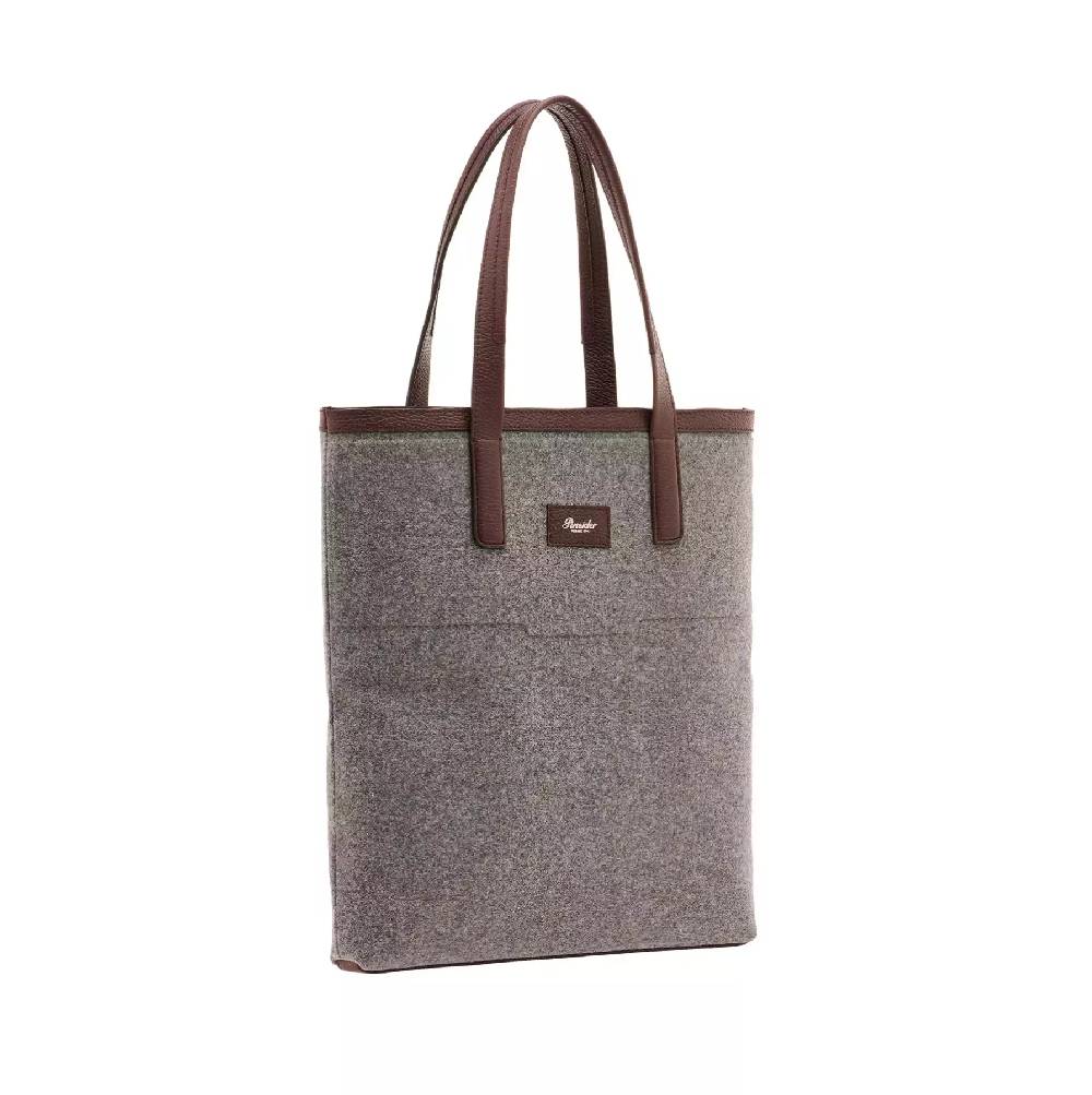 Pineider Museum Shopping Bag in Wool Moda