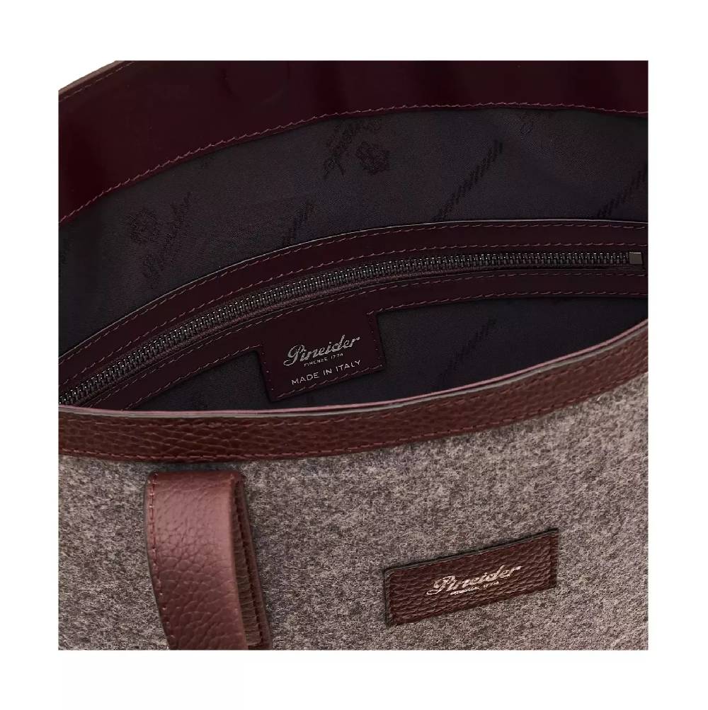 Pineider Museum Shopping Bag in Wool Moda