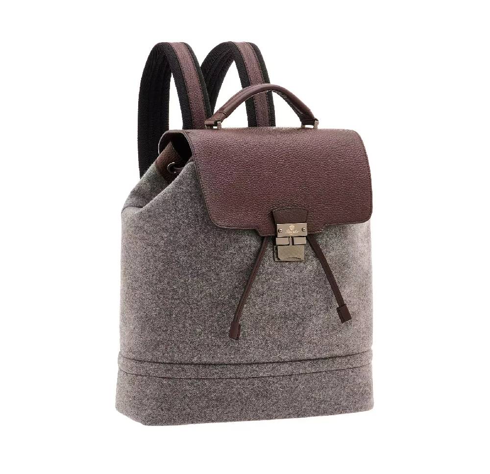 Pineider City Zaino in Wool Italy