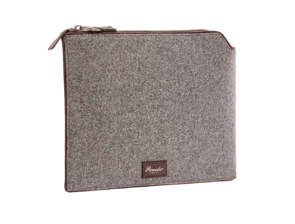 Pineider Pouch Medium in Wool Vendita Calda