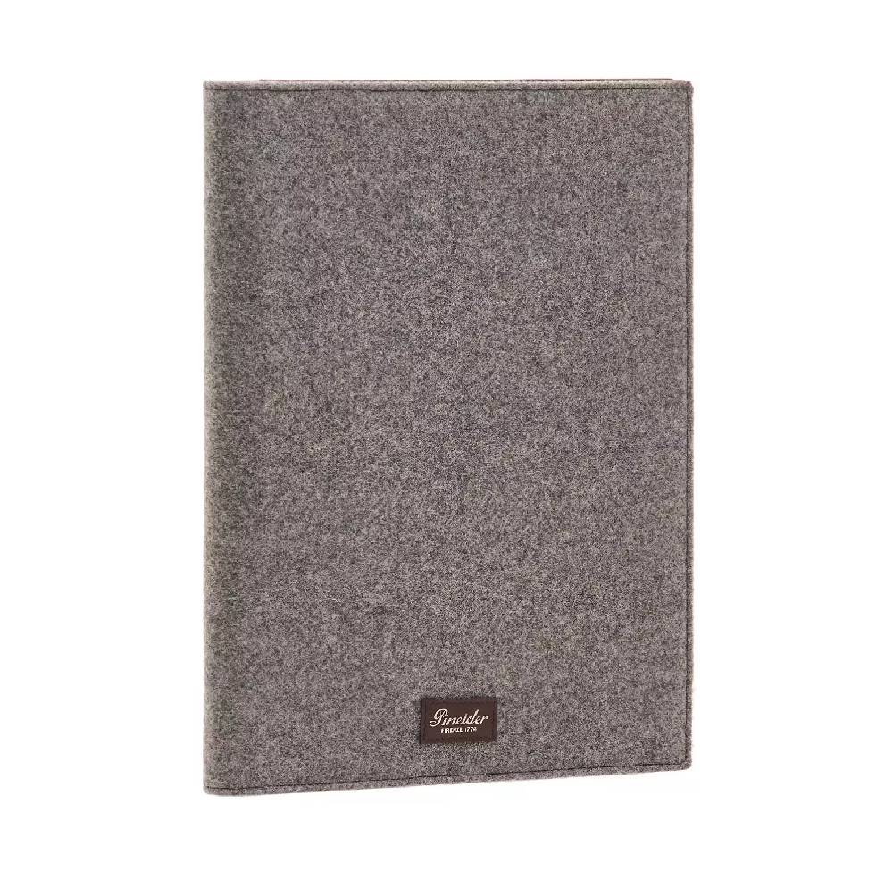 Pineider Porta Notepad in Wool Saldi Di Fabbrica