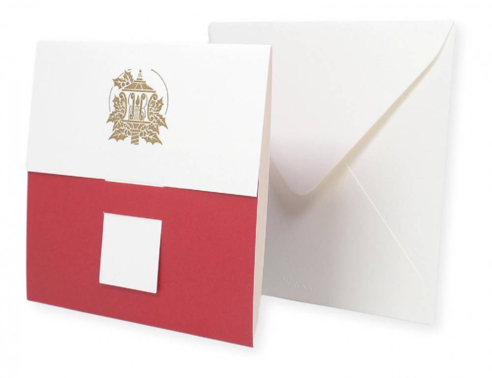 Pineider Christmas Box mix carte e buste 2025
