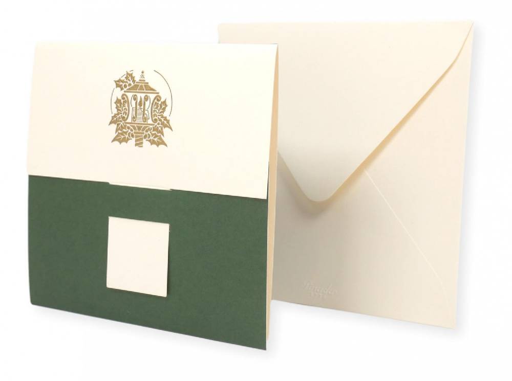 Pineider Christmas Box mix carte e buste 2025