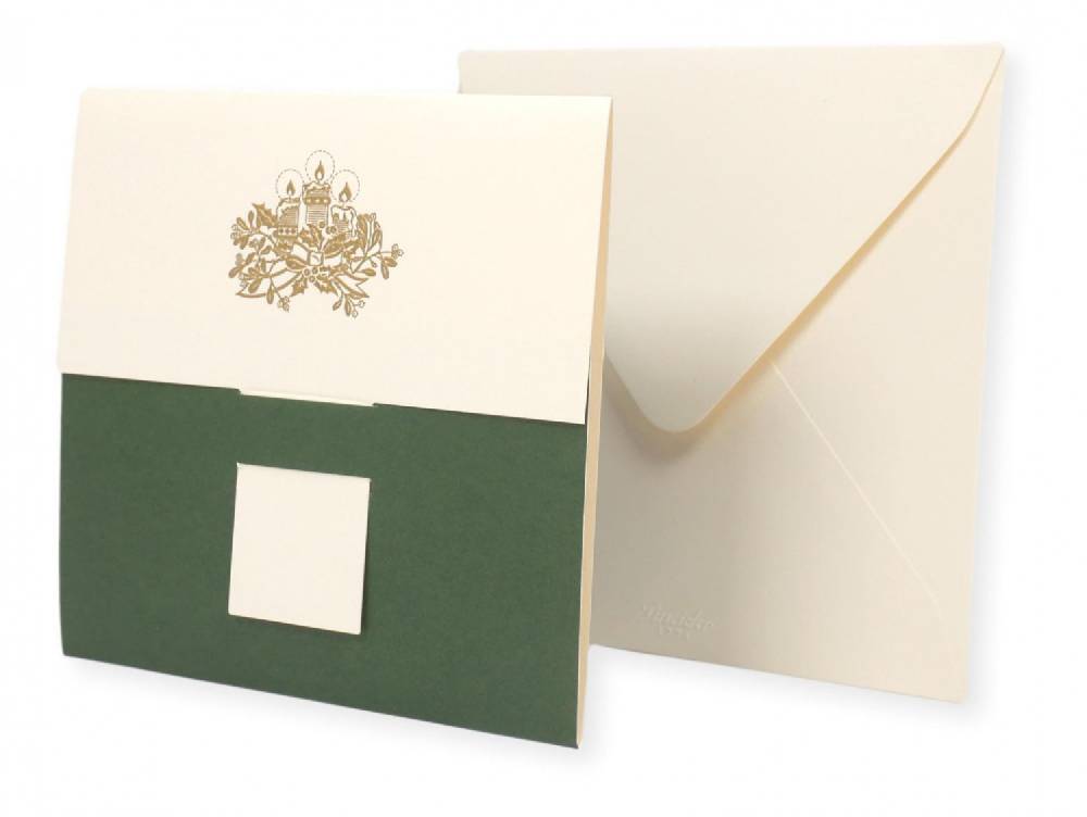 Pineider Christmas Box mix carte e buste 2025