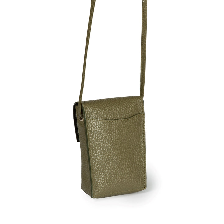 Roberta Gandolfi Elodie minibag and phoneholder in pelle con pratica tasca esterna e tracolla regolabile In Saldo