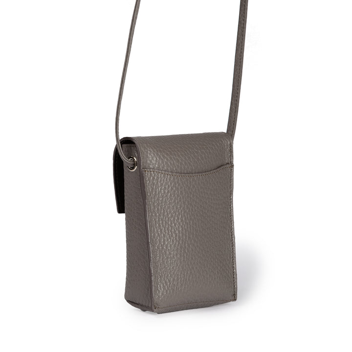 Roberta Gandolfi Elodie minibag and phoneholder in pelle con pratica tasca esterna e tracolla regolabile Moda
