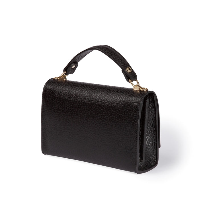 Roberta Gandolfi Elodie compact crossbody borsa in pelle con tramezza interna e tasca esterna con tracolla staccabile e regolabile 2025