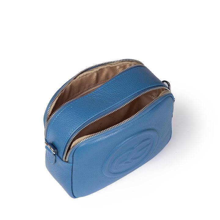 Roberta Gandolfi Roberta Pelle camera e crossbody in pelle con doppio scomparto e tracolla staccabile Vendita