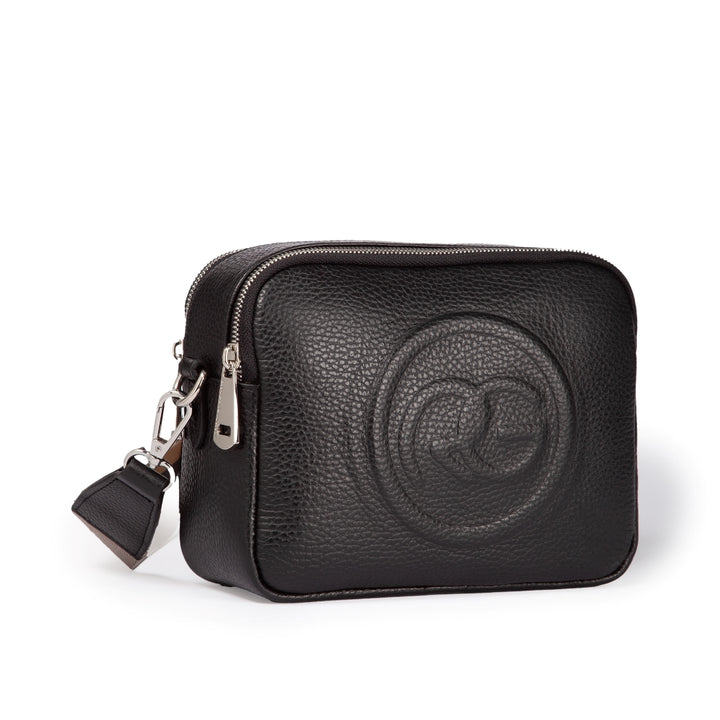 Roberta Gandolfi Roberta Pelle camera e crossbody in pelle con doppio scomparto e tracolla staccabile Pezzi Unici