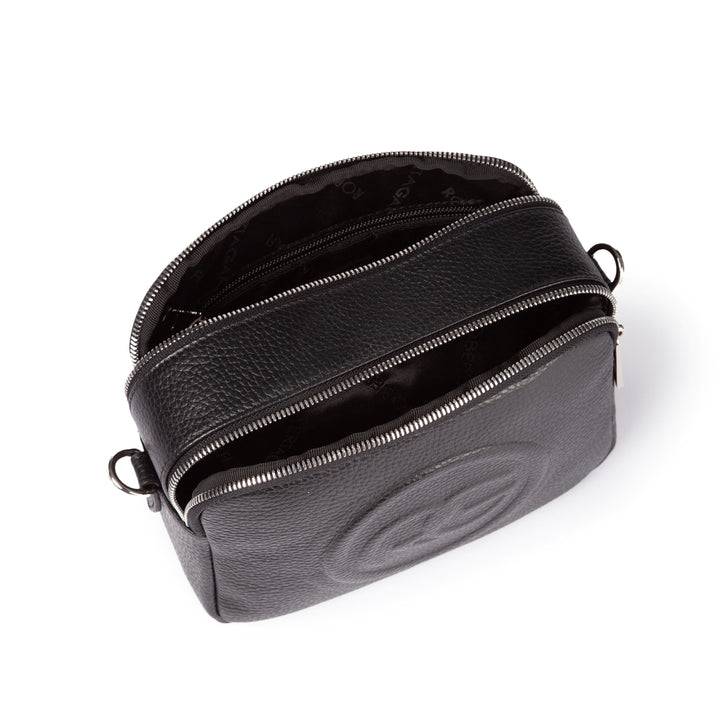 Roberta Gandolfi Roberta Pelle camera e crossbody in pelle con doppio scomparto e tracolla staccabile Pezzi Unici