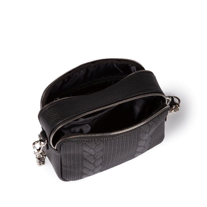 Roberta Gandolfi Camera Treccia borsa a spalla e crossbody in pelle stampata con tracolla catena Soddisfazione Garantita