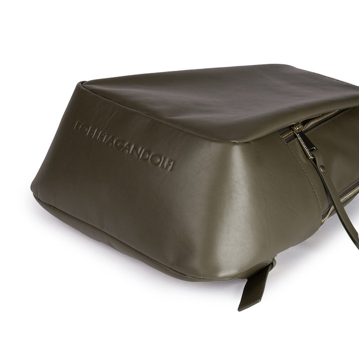 Roberta Gandolfi Micol Backpack in vitello liscio multitasche Outlet