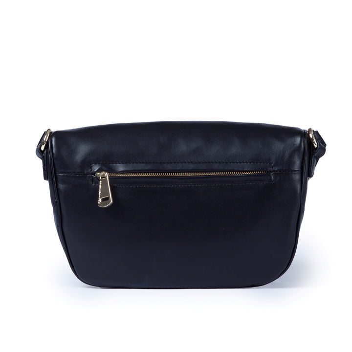 Roberta Gandolfi Micol Belt Bag in pelle con tracolla regolabile e catena amovibile In Saldo
