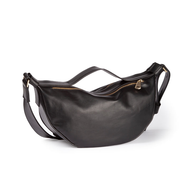 Roberta Gandolfi Micol Banana small cross body in vitello liscio con tracolla regolabile Moda