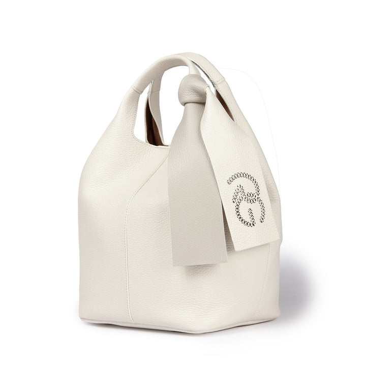Roberta Gandolfi Maia handbag borsa a mano in pelle martellata e tracolla staccabile Moda
