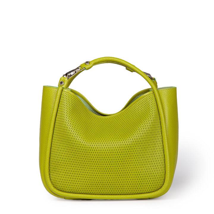 Roberta Gandolfi Yuma medium 3 in 1 borsa a mano in pelle trasformabile con tracolla staccabile