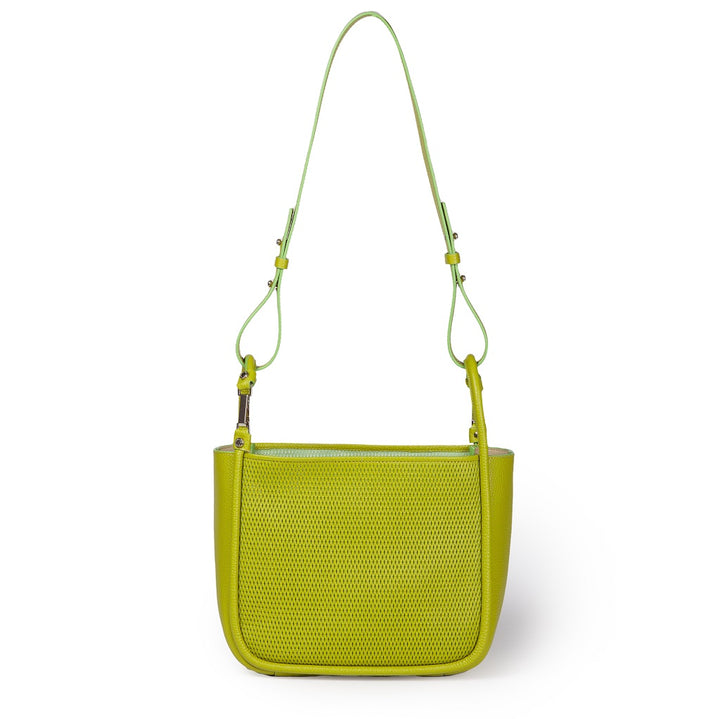 Roberta Gandolfi Yuma medium 3 in 1 borsa a mano in pelle trasformabile con tracolla staccabile Italy