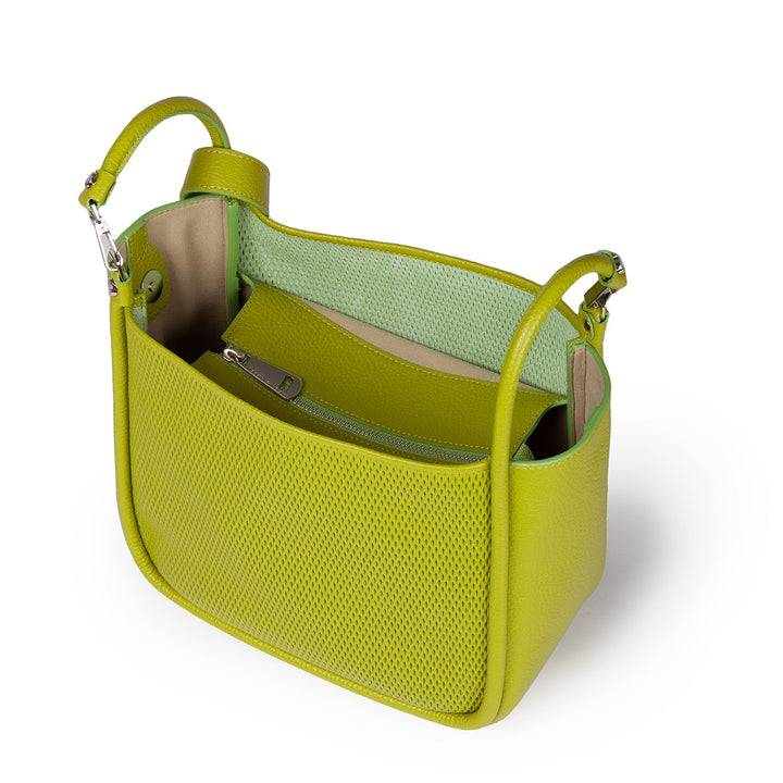 Roberta Gandolfi Yuma medium 3 in 1 borsa a mano in pelle trasformabile con tracolla staccabile Italy