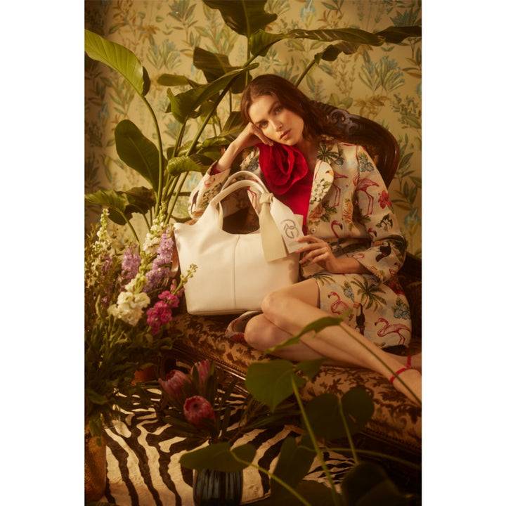 Roberta Gandolfi Maia Tote borsa hobo in pelle martellata Negozi Online
