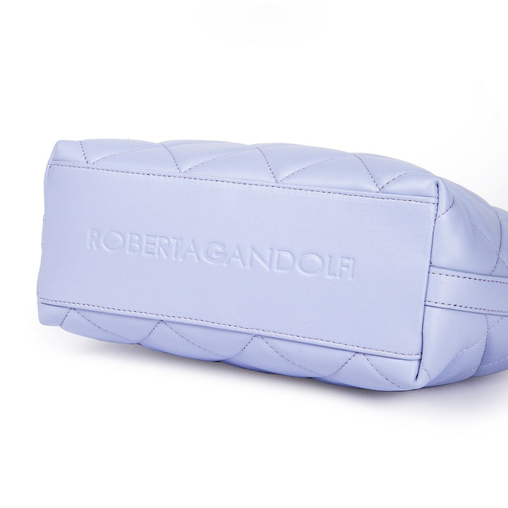 Roberta Gandolfi Sirenetta Matelassè Baguette mini bag in nappa trapuntata in pelle di agnello Soddisfazione Garantita