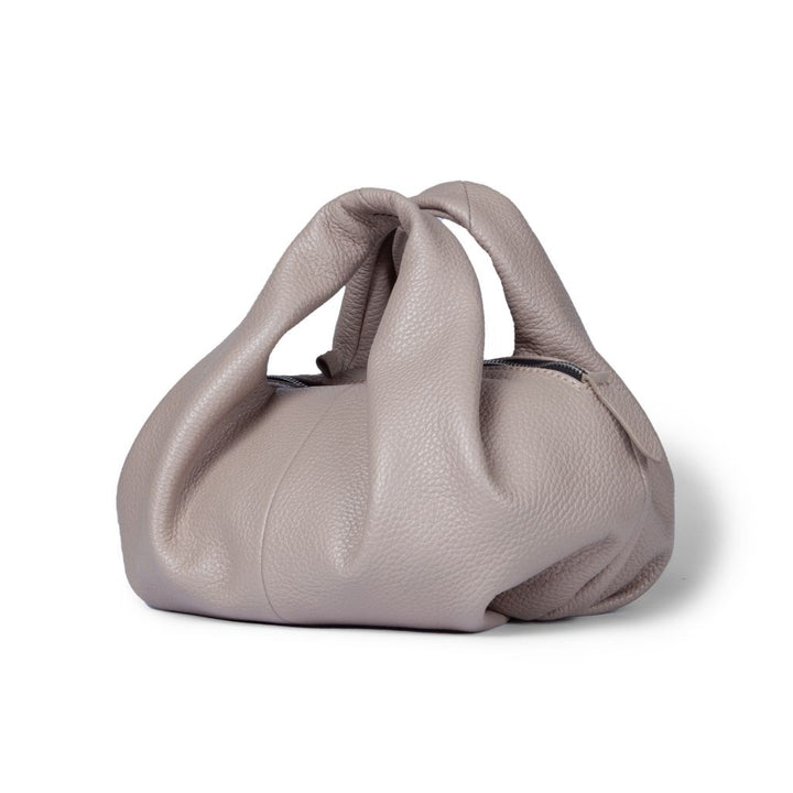 Roberta Gandolfi Emily bowling small in pelle con tracolla staccabile Nuova
