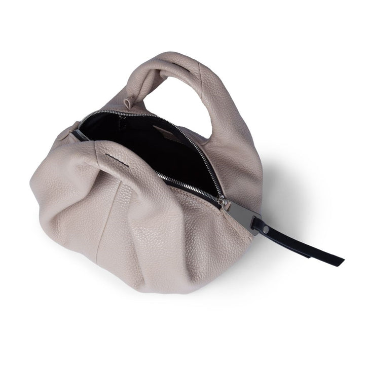 Roberta Gandolfi Emily bowling small in pelle con tracolla staccabile Nuova